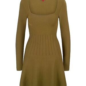 Staud Olive Long Sleeve Dress